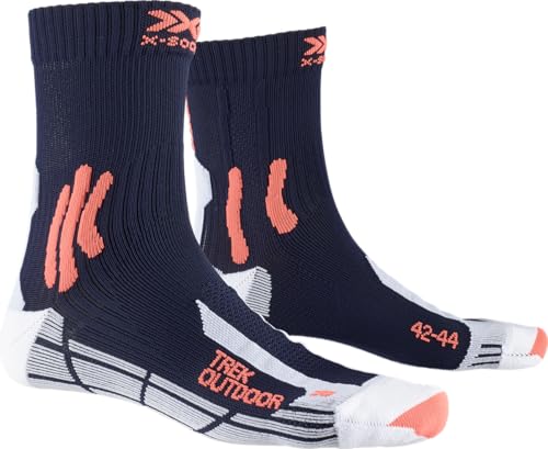 X-Socks X-Bionix Trek Outdoor Socke A046 Midnight Blue/Kurkuma Orange 35-38 von X-Socks