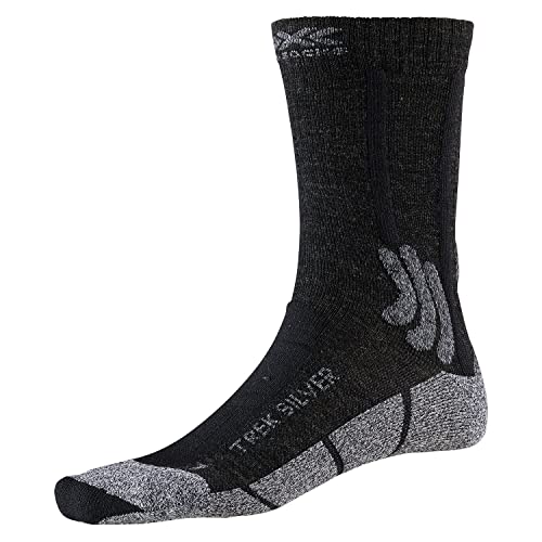 X-Socks X-Bionic X-Bionic Trek Silver Socks B010 Opal Black/Dolomite Grey Melange 47 X-Bionic X-Bionic Trek Silver Socks B010 Opal Black/Dolomite Grey Melange 47 von X-Bionic