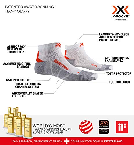 X-Socks X-Bionix Run Discovery Socke W008 Arctic White 35-38 von X-Bionic