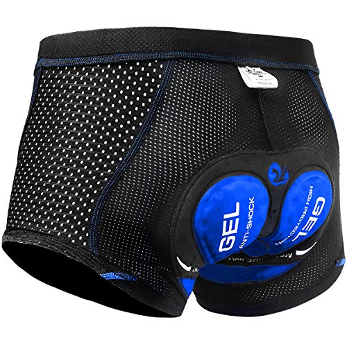 X-TIGER Herren Radunterhose Fahrradhosen mit 5D Sitzpolster Fahrrad MTB Unterwäsche Pro Bike Boxer Größe Kurze Hosen X-TIGER Herren Radunterhose Fahrradhosen mit 5D Sitzpolster Fahrrad MTB Unterwäsche Pro Bike Boxer Größe Kurze Hosen von X-TIGER