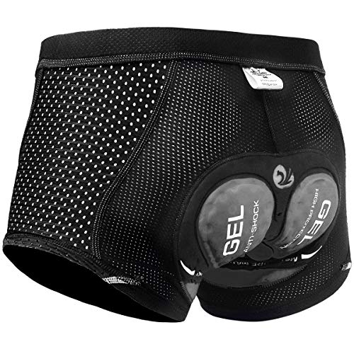 X-TIGER Herren Radunterhose Fahrradhosen mit 5D Sitzpolster Fahrrad MTB Unterwäsche Pro Bike Boxer Größe Kurze Hosen X-TIGER Herren Radunterhose Fahrradhosen mit 5D Sitzpolster Fahrrad MTB Unterwäsche Pro Bike Boxer Größe Kurze Hosen von X-TIGER