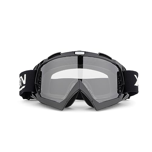 X-TPSON Dirtbike-Schutzbrille, winddicht, ATV, staubdicht, Rennbrille, Motocross-Brille für Herren, Damen, Jugend von X-TPSON