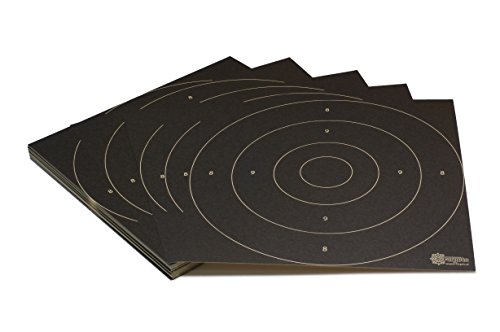 Zielscheiben *Duel Target* / 26x26 cm/Schießscheibenkarton 200 g/m² Chamois (100 Stück) von X-Targets