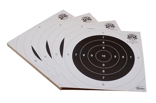 Zielscheiben *T2 ISB Target* | 26x26 cm | Karton 250g/m² | Offiziell für den ISB Verein entwickelt | Wettbewerbszielscheibe für den ISB Bewerb (100 Stück) von X-Targets