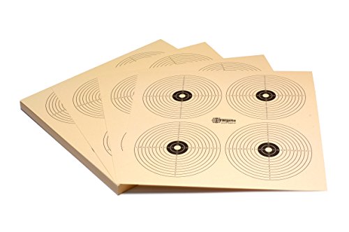 Zielscheiben *Target X4R* / 26x26 cm/Schießscheibenkarton 200 g/m² Chamois (250 Stück) von X-Targets