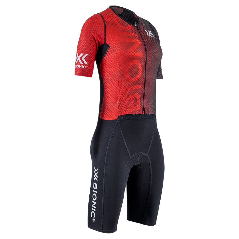 X-bionic Dragonfly Short Sleeve Trisuit Rot XS Frau X-bionic Dragonfly Short Sleeve Trisuit Rot XS Frau von X-bionic