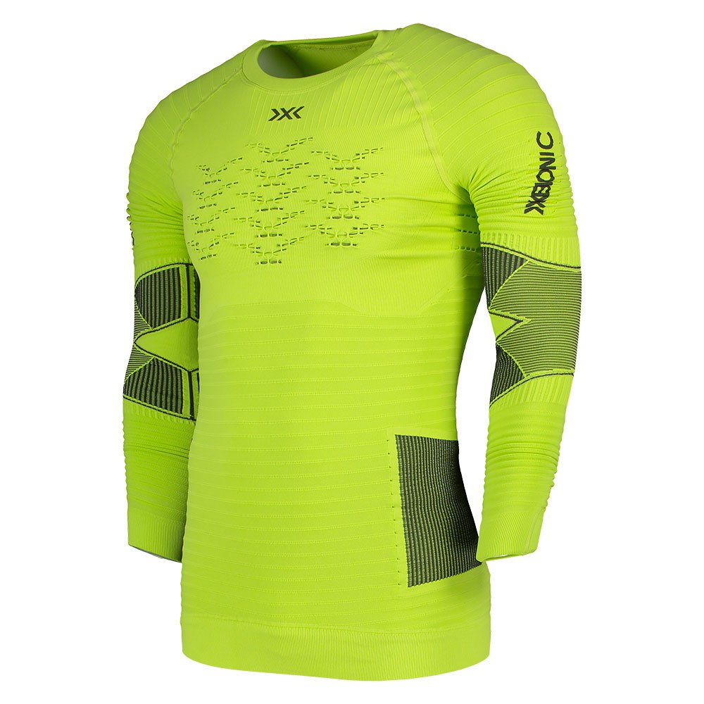 X-bionic Effektor 4.0 Run Long Sleeve T-shirt Grün L Mann von X-bionic