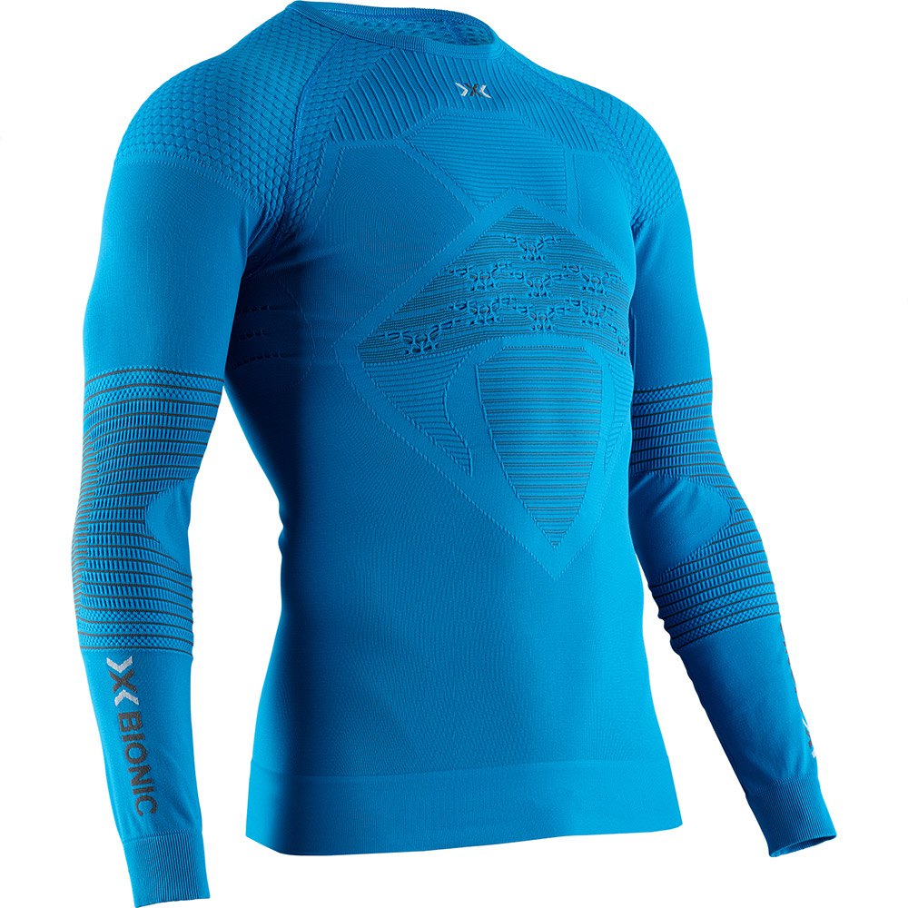 X-bionic Energizer 4.0 Long Sleeve T-shirt Blau L Mann von X-bionic