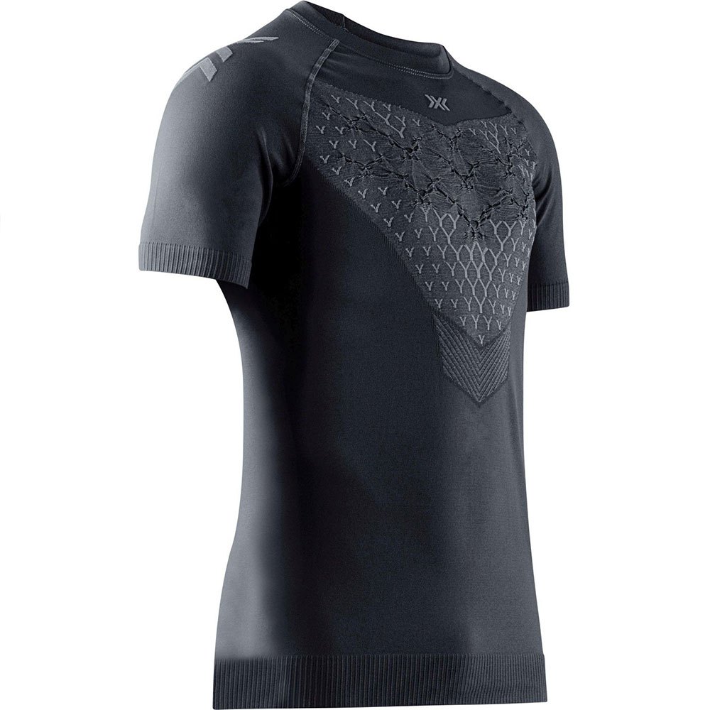 X-bionic Twyce Run Short Sleeve T-shirt Grau L Mann von X-bionic