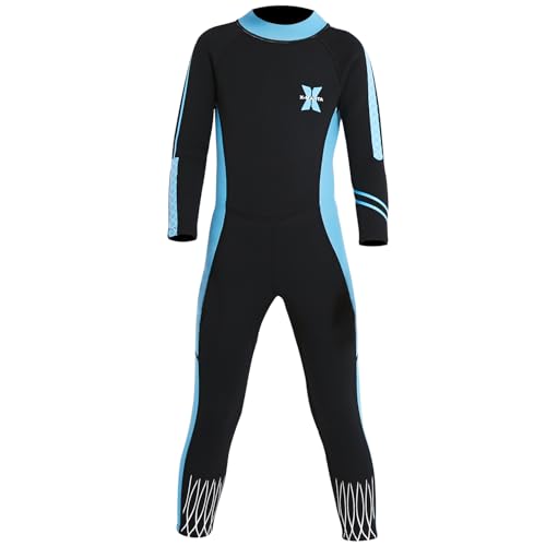 Kinder Neoprenanzug für Jungen Mädchen Kleinkind Jugend Langen Ärmeln 2.5mm Neopren-Thermo-Badeanzug Volle Nassanzüge im kalten Wasser für Schwimmen Surfen Tauchen 2XL Kinder Neoprenanzug für Jungen Mädchen Kleinkind Jugend Langen Ärmeln 2.5mm Neopren-Thermo-Badeanzug Volle Nassanzüge im kalten Wasser für Schwimmen Surfen Tauchen 2XL von X-mAnTA