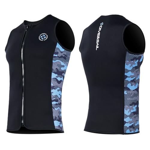 Neoprenanzug Top Weste für Herren Neoprenanzug Weste 3mm Front Zip Ärmellose Nassanzug Tops Neopren Nassanzug Weste Jacke Tauchen Weste Schwimmen Kanu Surfen 2XL Größe Neoprenanzug Top Weste für Herren Neoprenanzug Weste 3mm Front Zip Ärmellose Nassanzug Tops Neopren Nassanzug Weste Jacke Tauchen Weste Schwimmen Kanu Surfen 2XL Größe von X-mAnTA