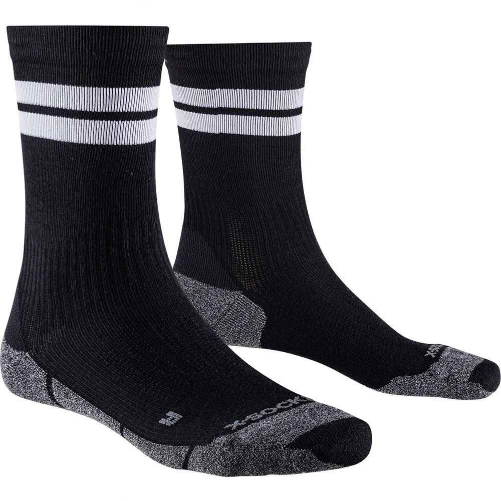 X-socks Core Natural Graphics Crew Socks Schwarz EU 35-38 Mann von X-socks