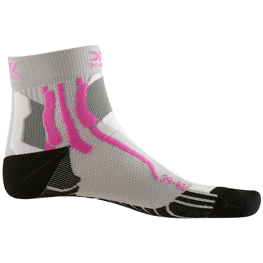 X-socks Running Speed Two Socks Grau EU 41-42 Frau von X-socks