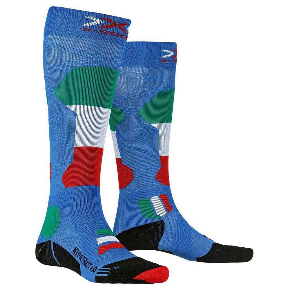 X-socks Ski Patriot 4.0 Socks Blau EU 39-41 Mann X-socks Ski Patriot 4.0 Socks Blau EU 39-41 Mann von X-socks