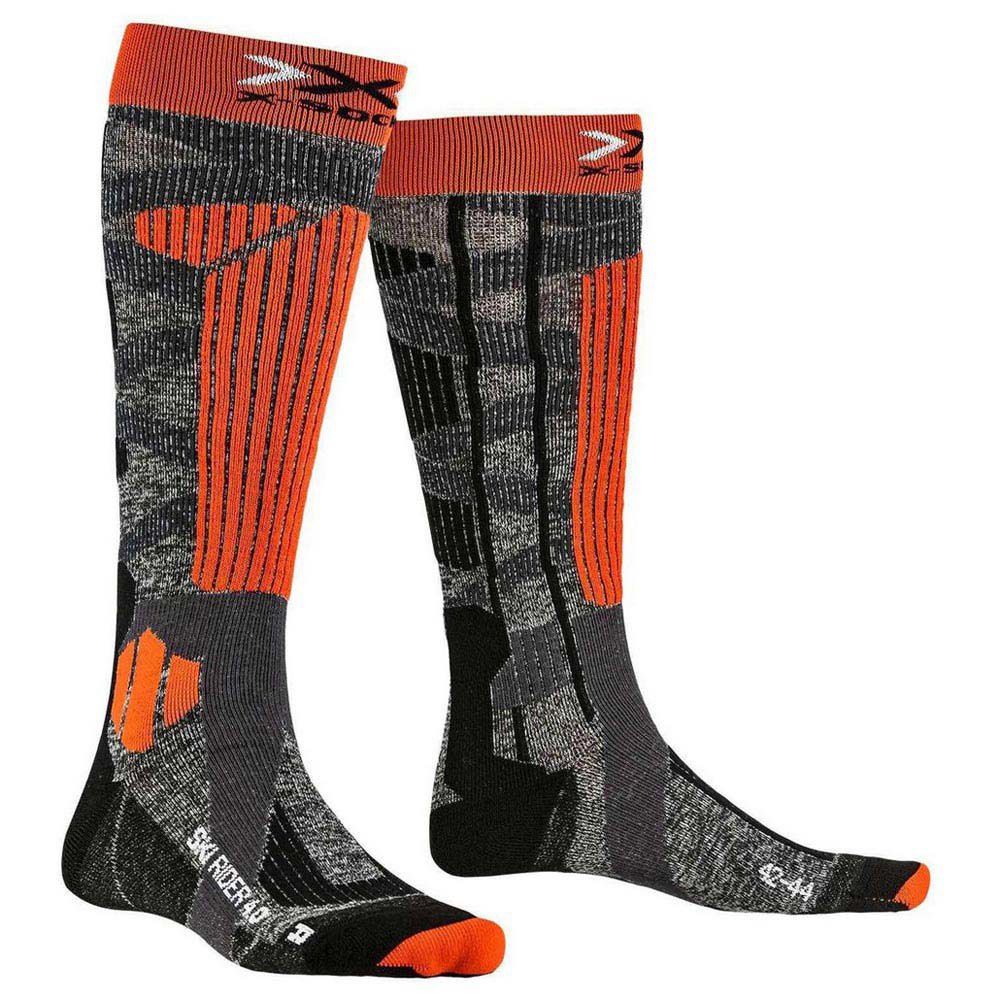 X-socks Ski Rider 4.0 Socks Grau EU 35-38 Mann X-socks Ski Rider 4.0 Socks Grau EU 35-38 Mann von X-socks