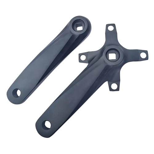 XAGMODSHN Aluminiumlegierung Fahrräder Kurbelgarnitur 152mm Fahrräder Kurbelarm Set Kurbelgarnitur Ersatz Für Mountainbikes Fahrradkurbelgarnitur von XAGMODSHN