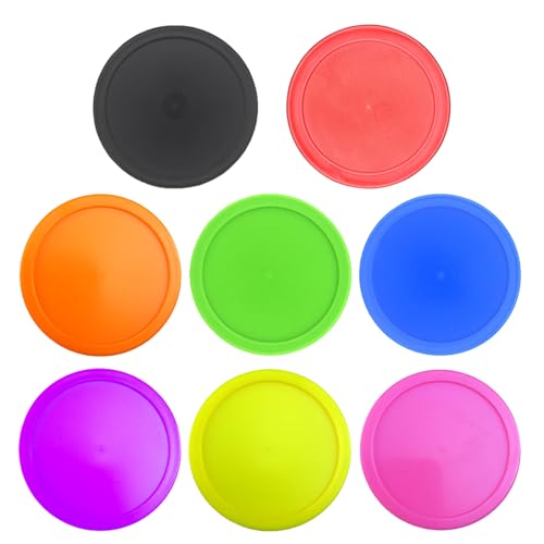 XAGMODSHN Airhockey-Ersatz-Pucks, rund, für schwere Hockeytische, Erwachsene und Kinder, 8 Stück XAGMODSHN Airhockey-Ersatz-Pucks, rund, für schwere Hockeytische, Erwachsene und Kinder, 8 Stück von XAGMODSHN