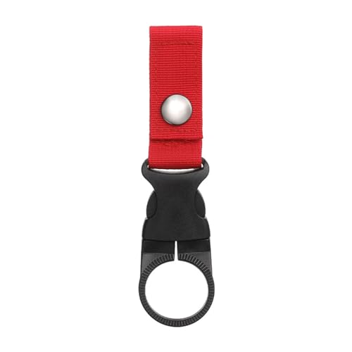 XAGMODSHN Flaschenhalter für Rucksäcke, Schlüsselanhänger, Gurtband, Schnalle, für Outdoor-Flaschen, Gürtel, Wasserflaschen-Halter XAGMODSHN Flaschenhalter für Rucksäcke, Schlüsselanhänger, Gurtband, Schnalle, für Outdoor-Flaschen, Gürtel, Wasserflaschen-Halter von XAGMODSHN