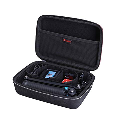 XANAD Hartschalenkoffer für GoPro Hero 12/11/10/9/8/7/6/5/MAX oder Insta360 GO 3 wasserdichte digitale Action-Kamera, passend für 24,6 x 16,5 x 8,4 cm Kamera, mit 4 beweglichen Trennwänden XANAD Hartschalenkoffer für GoPro Hero 12/11/10/9/8/7/6/5/MAX oder Insta360 GO 3 wasserdichte digitale Action-Kamera, passend für 24,6 x 16,5 x 8,4 cm Kamera, mit 4 beweglichen Trennwänden von XANAD