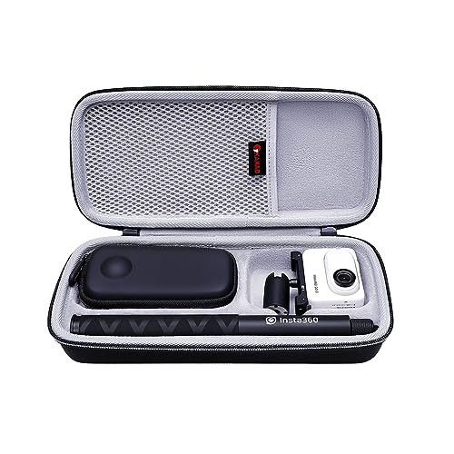 XANAD Tragetasche für Insta360 X3 ONE X2 GO 3 Actionkameras, Schultertasche Kompatibel mit 114 cm unsichtbarer Selfie Stick und Zubehör XANAD Tragetasche für Insta360 X3 ONE X2 GO 3 Actionkameras, Schultertasche Kompatibel mit 114 cm unsichtbarer Selfie Stick und Zubehör von XANAD