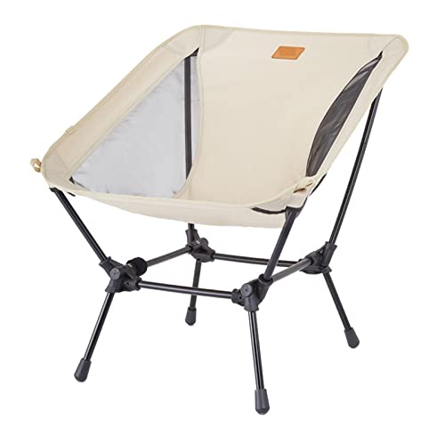 XANAYXWJ Campingstuhl YL13 Moon Chair Höhenverstellbarer Klappstuhl Ultraleichter Outdoor-Picknickstuhl Wandern Campingstuhl (Farbe: A) von XANAYXWJ