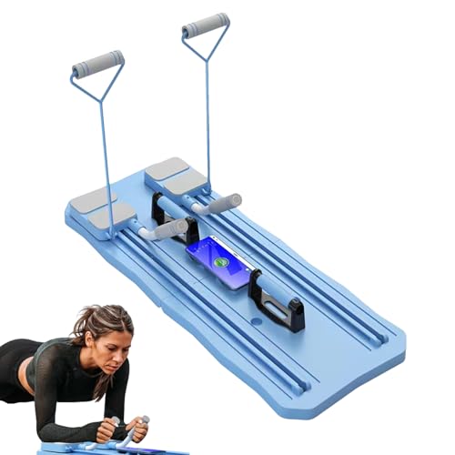 XANAYXWJ YJKKZQLB Pilates-Board | Pilates-Reformer-Set | Mehrzweck-Klappbrett für Pilates-Reformer | Bauchtrainer-Trainingsgerät | Pilates-Gleitbrett | Pilates-Brettgerät für das Heimtraining von XANAYXWJ