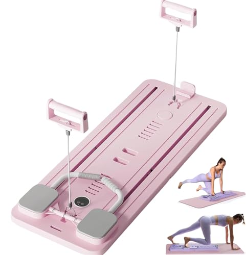 XANAYXWJ YJKKZQLB Pilates-Reformer-Board-Set, multifunktionales Ab-Übungsbrett, Plankentrainer, Rebound-Ab-Rollbrett, Bauchbrett-Trainingsgerät von XANAYXWJ