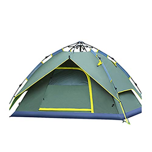 XANAYXWJ Zelt, automatisches Doppelschlaf-Angeln, kleines Zelt für drinnen und draußen, Campingzelt, Strandzelt, automatisches Zelt, Camping, Camping, Regenzelt, Reisen, Freizeit, Pergola, privater von XANAYXWJ