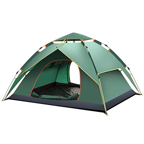 XANAYXWJ Zelt Camping Automatisches sofortiges Aufklappen Familienzelt für 3–4 Personen im Freien verdicktes, regensicheres, leichtes Kuppelzelt von XANAYXWJ