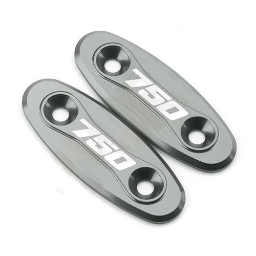 XBMTN Motorrad Rückspiegel Sockel Abdeckung Windschutzscheibe Antriebsspiegel Loch Abdeckung Für Suzuki GSX R750 2005-2016(Titan) von XBMTN