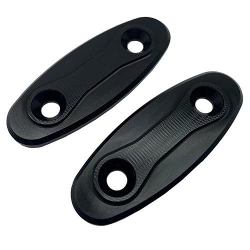 XBMTN Motorrad Rückspiegel Sockel Abdeckung Windschutzscheibe Antriebsspiegel Loch Abdeckung Für Suzuki GSXR1000 2005-2016(SCHWARZ) von XBMTN