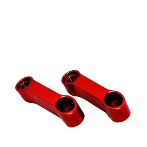 XBMTN Motorrad Rückspiegel Verlängerung Riser Adapter Halterung Für Honda CB500F CB600F CB400 VTEC CB1300 CB1100(ROT) von XBMTN