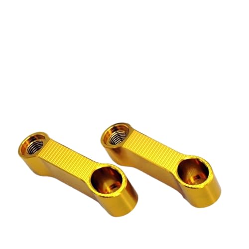 XBMTN Motorrad Rückspiegel Verlängerung Riser Adapter Halterung Für Honda CB600F CB650F CB1000R CB1000F CB 600F 650F(Gold) von XBMTN