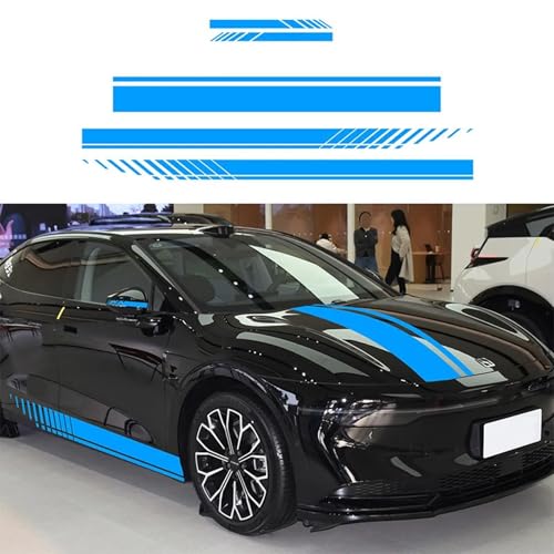 XBQAEWOK Auto Vinyl Aufkleber Motorhaube Aufkleber, passend für Audi BMW Mercedes Ford VW Toyota Nissan Kia Renault Hyundai Skoda Auto Tuning Zubehör von XBQAEWOK