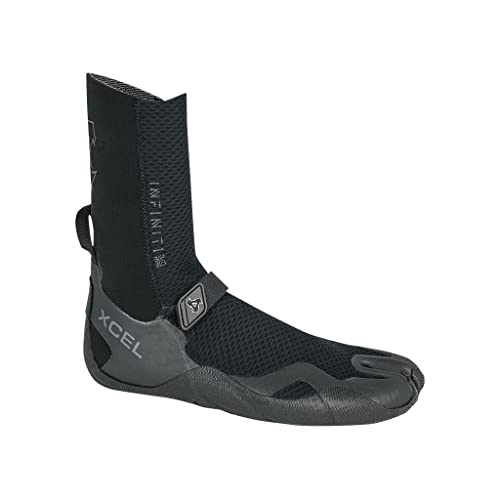 XCEL Infiniti Split Toe Boot 3mm Wetsuit Boots UK 10 Black von XCEL