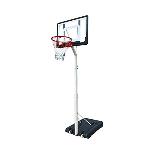Tragbarer Basketballständer, Outdoor-Basketballständer, multifunktionaler Basketballständer mit Rückwand, geeignet für Jugendliche von XCSCUK