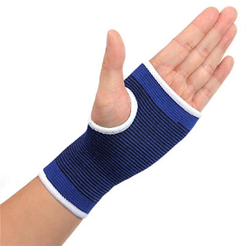 XCVFBVG Trainings- und Fitnessarmbänder Wrist Brace Support Sport Wristband Sweatband for Gym Volleyball Tennis Hand Sweat Band Wrap Guards Men Protector von XCVFBVG
