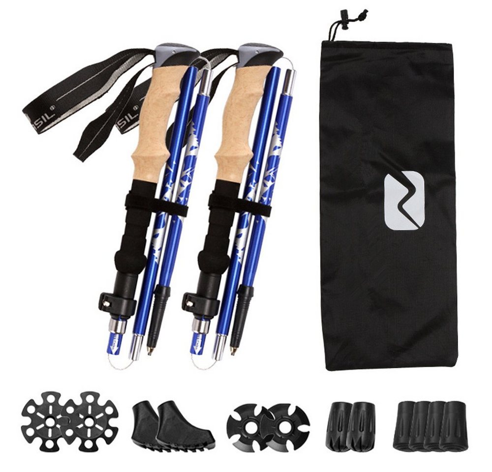 XDeer Wanderstöcke Wanderstöcke,Trekkingstöcke,Nordic Walking Stöcke,Aluminium, Wanderstock leicht und verstellbar für Trekking XDeer Wanderstöcke Wanderstöcke,Trekkingstöcke,Nordic Walking Stöcke,Aluminium, Wanderstock leicht und verstellbar für Trekking von XDeer