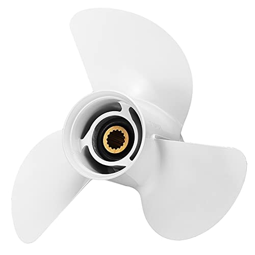 XEBRAD Marineboot-Außenbordpropeller 13 1/2 Außenbordbootpropeller von XEBRAD