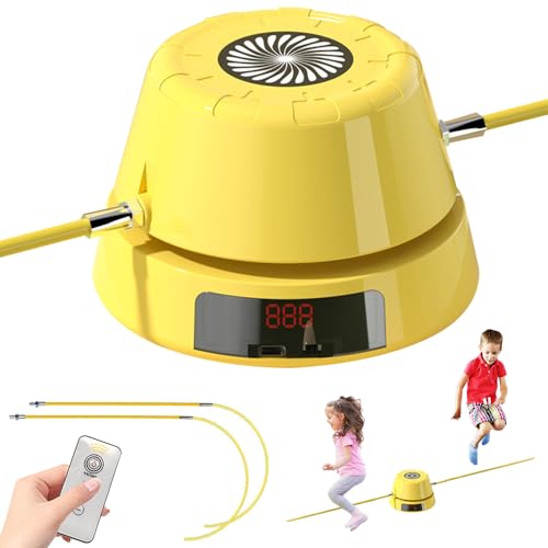 Elektronische Springseilmaschine, Smart Jump Rope Machine mit Fernbedienung, Automatisches Elektronisches Zählen, Einstellbares Multiplayer Seilspringen, LED Springseil mit Zähler Elektronische Springseilmaschine, Smart Jump Rope Machine mit Fernbedienung, Automatisches Elektronisches Zählen, Einstellbares Multiplayer Seilspringen, LED Springseil mit Zähler von XEERUN