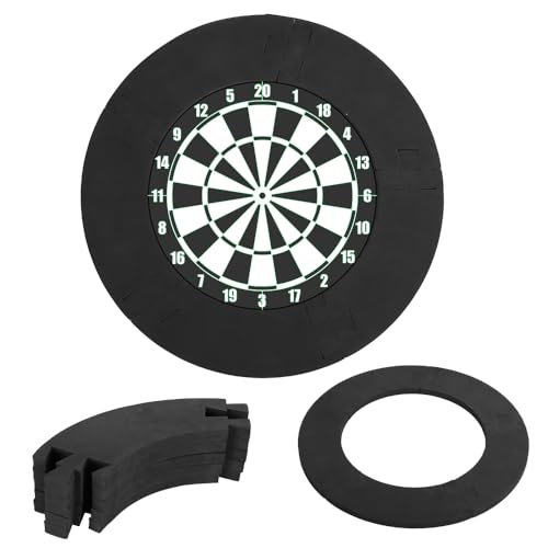 XEERUN Dartscheiben Surround für unterwegs, Einfach EIN zu packen und mit zu nehmen, Travel Dartboard Catchring von XEERUN