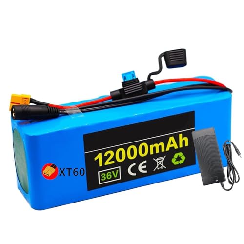 E-Bike Pedelec Akku 36V 12Ah 10S3P Fahrrad Li-Ionen-Akkupack, 36V 12Ah eingebauter BMS PVC-Akku 36V Elektro-Fahrrad Batterie für elektrisches Selbstausgleich Scooter mit Ladegerät XT60 Plug,36V 12Ah E-Bike Pedelec Akku 36V 12Ah 10S3P Fahrrad Li-Ionen-Akkupack, 36V 12Ah eingebauter BMS PVC-Akku 36V Elektro-Fahrrad Batterie für elektrisches Selbstausgleich Scooter mit Ladegerät XT60 Plug,36V 12Ah von XELLOM