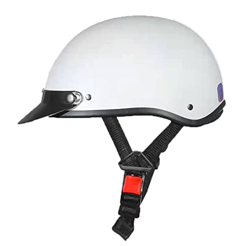 Motorrad Halbhelme Halbschalenhelm Brain-Cap Halbschale Jet-Helm Motorrad-Helm Roller-Helm Scooter-Helm für Chopper Biker Moped-Helm ECE-Zulassung 1,A=55-61cm Motorrad Halbhelme Halbschalenhelm Brain-Cap Halbschale Jet-Helm Motorrad-Helm Roller-Helm Scooter-Helm für Chopper Biker Moped-Helm ECE-Zulassung 1,A=55-61cm von XELLOM