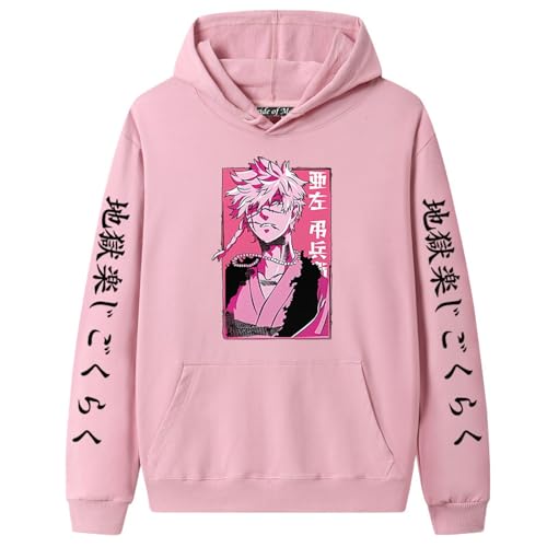 XFICSD Hoodie Hell's Paradise: Jigokuraku Modisches Freizeit-Sweatshirt, Cartoon-Print-Sweatshirt Für Männer Und Frauen, Bequemer Pullover Für Kinder-Black||S XFICSD Hoodie Hell's Paradise: Jigokuraku Modisches Freizeit-Sweatshirt, Cartoon-Print-Sweatshirt Für Männer Und Frauen, Bequemer Pullover Für Kinder-Black||S von XFICSD