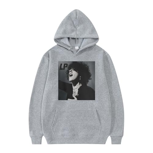 XFICSD Hoodie Laura Pergolizzi Sweatshirt Bequemes Cartoon-Druck-Sweatshirt, Stilvoller Pullover Einfaches Langarm-Oberteil Für Männer Und Frauen-White||XS von XFICSD