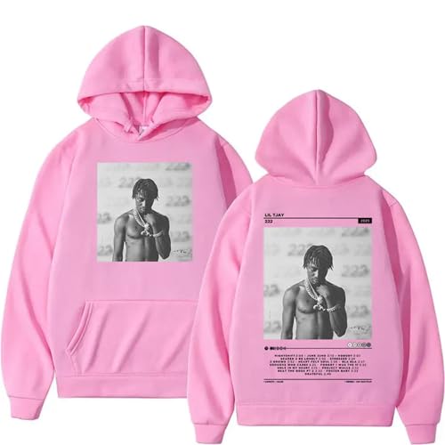 XFICSD Hoodie Lil Tjay Sweatshirt, Modisches Freizeitoberteil, Bequeme Und Lockere Kapuzenjacke Für Damen Und Herren, Sweatshirt Mit Cartoon-Print-Grey||XS XFICSD Hoodie Lil Tjay Sweatshirt, Modisches Freizeitoberteil, Bequeme Und Lockere Kapuzenjacke Für Damen Und Herren, Sweatshirt Mit Cartoon-Print-Grey||XS von XFICSD