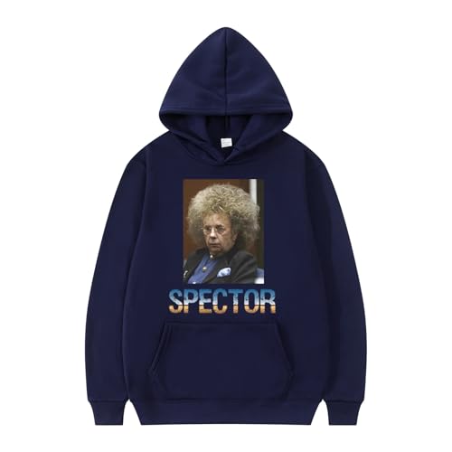 XFICSD Hoodie Phil Spector Sweatshirt Herren Casual Cartoon Print Langarm Top, Damen Modisches Und Bequemes Sweatshirt Lose Jacke-Blue||XS von XFICSD