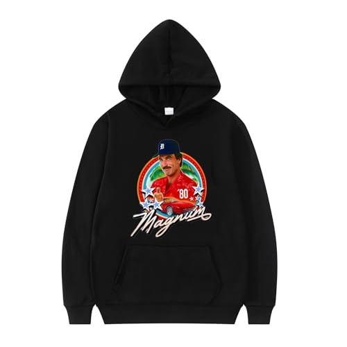 XFICSD Hoodie Tom Selleck Sweatshirt Pullover Bequemes Lockeres Sweatshirt, Bequeme Kapuzen-Top-Modejacke Für Männer Und Frauen-Grey||XS XFICSD Hoodie Tom Selleck Sweatshirt Pullover Bequemes Lockeres Sweatshirt, Bequeme Kapuzen-Top-Modejacke Für Männer Und Frauen-Grey||XS von XFICSD