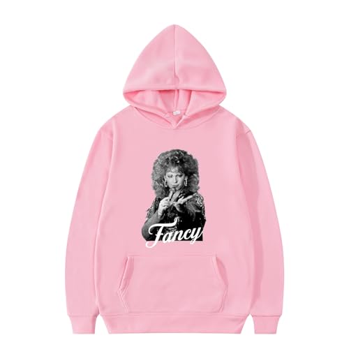 XFICSD Kapuzenpulli Reba McEntire Pullover Sweatshirt Sweatshirt Mode Cartoon Print Sweatshirt Männer Frauen Lose Jacke Casual Langarm Top-Black||XS von XFICSD