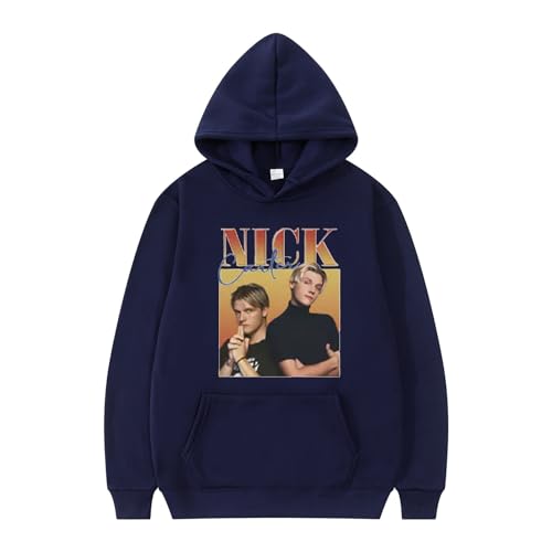 XFICSD Kapuzenpullover Nick Carter Sweatshirt Damen Bequeme Lose Langarm Jacke Herren Mode Lässig Sweatshirt Cartoon Druck Top-Pink||XS XFICSD Kapuzenpullover Nick Carter Sweatshirt Damen Bequeme Lose Langarm Jacke Herren Mode Lässig Sweatshirt Cartoon Druck Top-Pink||XS von XFICSD